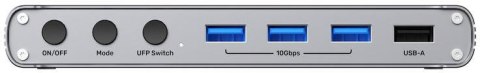 Przełącznik KVM Unitek USB-C 10Gbps z HDMI i transferem plików między systemami UNITEK