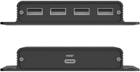 Unitek Przedłużacz USB-C na 4× USB-A przez Ethernet, zasięg do 150 m 480Mbps UNITEK