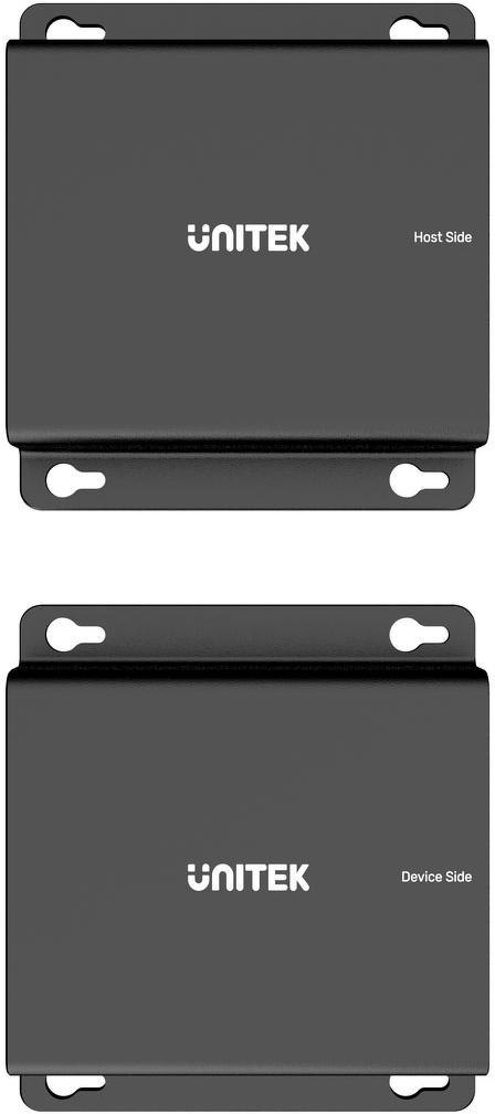 Unitek Przedłużacz USB-C na 4× USB-A przez Ethernet, zasięg do 150 m 480Mbps UNITEK