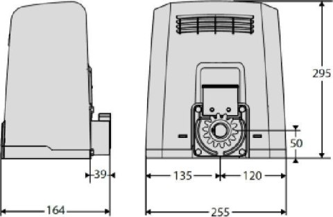 Zestaw BFT DEIMOS ULTRA BT B600 EE KIT do 600kg bram przesuwnych BFT