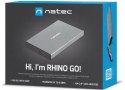 Zewnętrzna obudowa dysku Natec Rhino GO SATA 2,5" szary NATEC