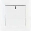 Łącznik pojedynczy z podświetleniem VCX WESA LC 03 Biały VCX