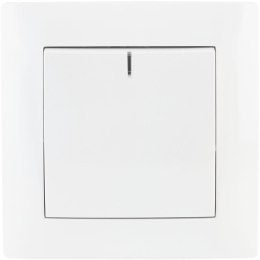 Łącznik pojedynczy z podświetleniem VCX WESA LC 03 Biały VCX