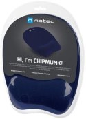 Podkładka pod mysz Natec Chipmunk 230x200mm granatowy NATEC