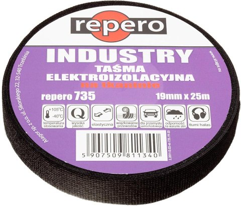 TAŚMA REPERO 735 INDUSTRY 19MMX25M REPERO