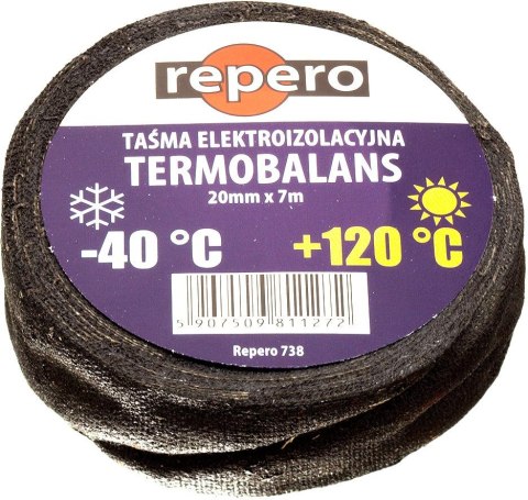 TAŚMA REPERO 738 TERMOBALANS 20MMX7M REPERO