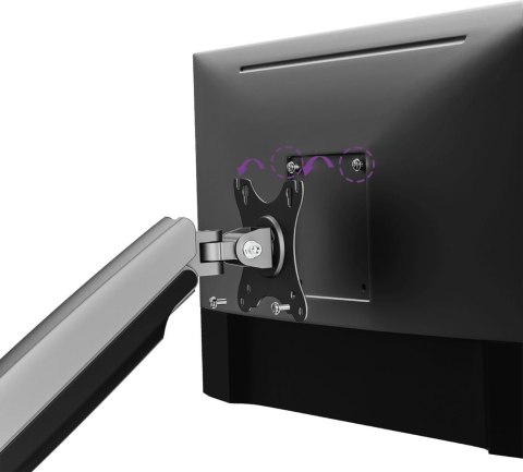 Uchwyt do monitora 17"-45" Spacetronik SPA-S110B USB SPACETRONIK