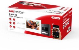 Zestaw wideoodomofonowy Hikvision DS-KIS704EY/Aluminum HIKVISION
