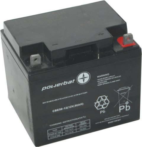 Akumulator PowerBat CBE 50-12 POWERBAT