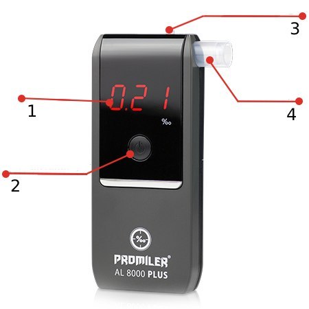 Alkomat PROMILER AL8000 PLUS PROMILER
