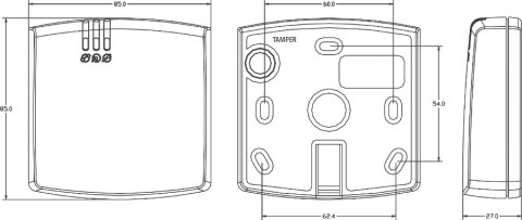 Czytnik zbliżeniowy ROGER PRT66EM ROGER