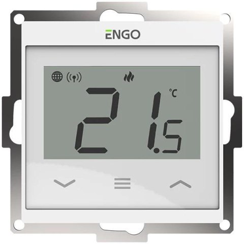 ENGO Controls E55-W - Internetowy, podtynkowy regulator temperatury do ramki 55x55, Wi-F ENGO CONTROLS
