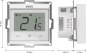 ENGO Controls E55-W - Internetowy, podtynkowy regulator temperatury do ramki 55x55, Wi-F ENGO CONTROLS