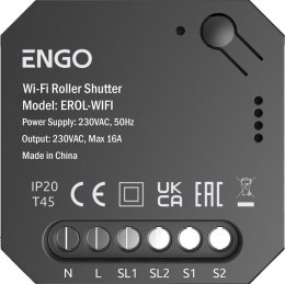 ENGO Controls EROL-WIFI - Sterownik Rolet do systemu ENGO Smart, WIFI ENGO CONTROLS