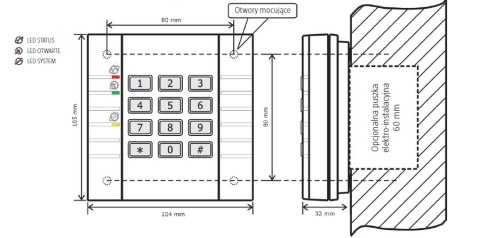 Kontroler dostępu ROGER PR302 ROGER