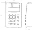 Kontroler dostępu ROGER PR602LCD-DT-O ROGER