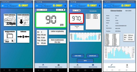 MIERNIK GRUBOŚCI LAKIERU GL-PRO-SMART-FAZ PRODIG-TECH