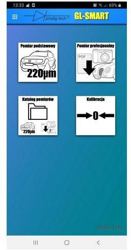 MIERNIK GRUBOŚCI LAKIERU GL-PRO-SMART-FAZ PRODIG-TECH