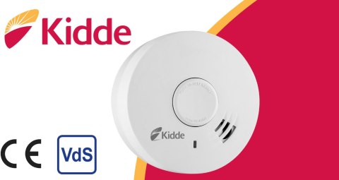 OPTYCZNY CZUJNIK DYMU KIDDE 10Y29 10 lat akumulator KIDDE