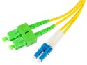 PATCHCORD ŚWIATŁOWODOWY SM DUPLEX 9/125, SC/APC-LC/UPC 1m OEM