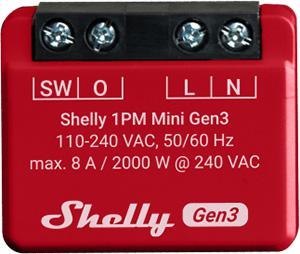 Shelly 1PM Mini Gen3 SHELLY