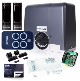 Zestaw Genius Blizzard 400 24V do 400kg bram przesuwnych FAAC