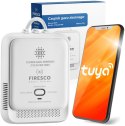 Czujnik gazu ziemnego Firesco JT-ZL2010W z WiFi alikacja Tuya FIRESCO