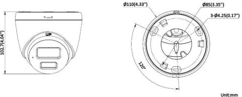 KAMERA IP HIKVISION DS-2CD1347G2H-LIUF/SL 2.8mm PL HIKVISION