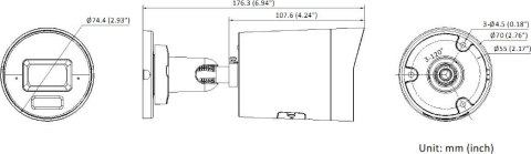 Kamera IP Hikvision DS-2CD2067G3-LIY 4mm PL HIKVISION