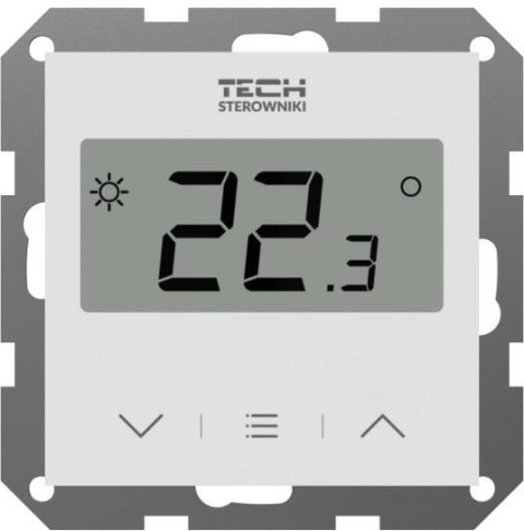 Przewodowy Dwustanowy regulator pokojowy biały F-2Z v1 Tech sterowniki TECH STEROWNIKI