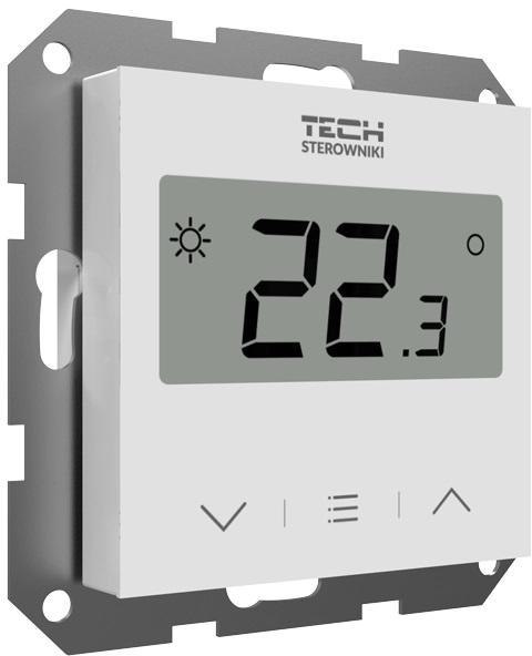 Przewodowy Dwustanowy regulator pokojowy biały F-2Z v1 Tech sterowniki TECH STEROWNIKI