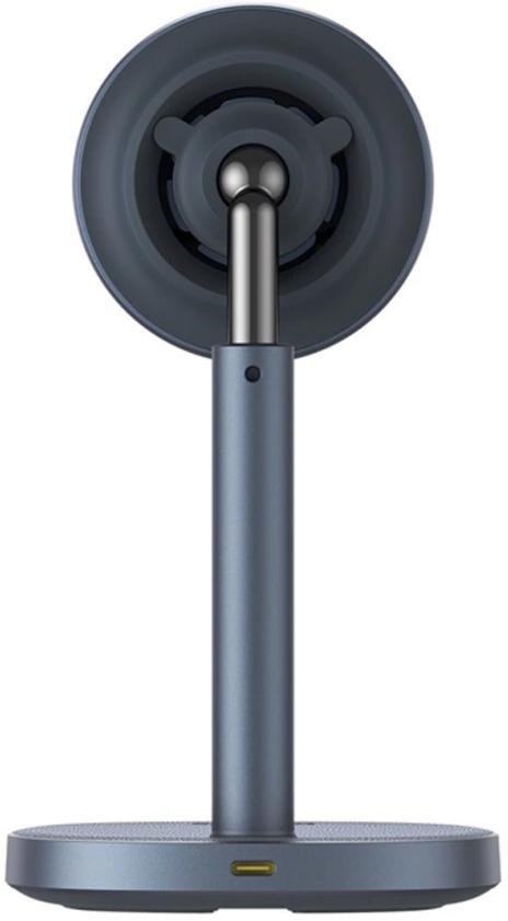 Ładowarka indukcyjna Baseus Orbit 2 Pro MagSafe Qi2 20W 2 w 1 z chłodzeniem - szara BASEUS