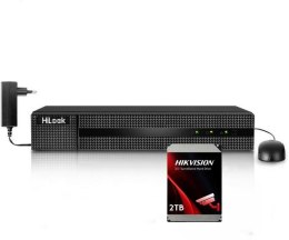 Rejestrator IP Hilook 8 kanałowy 4MP NVR-8CH-4MP/8P z dyskiem 2TB HILOOK