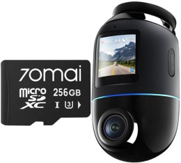 Wideorejestrator 70mai X800 Dash Cam 4K Omni czarny + microSD 70mai 256GB 70MAI