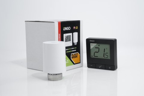 ENGO Controls Inteligentny zestaw ogrzewania (E25-BATB-4 + ETRV-M30) ENGO CONTROLS