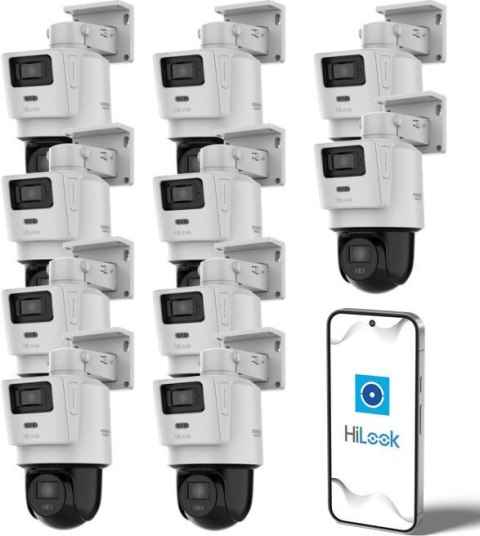 Kamera IP Hilook PTZ-D4 dualna 8MP (4MP + 4MP) Opakowanie zbiorcze 10szt. HILOOK