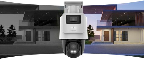 Kamera IP Hilook PTZ-D4 dualna 8MP (4MP + 4MP) Opakowanie zbiorcze 10szt. HILOOK
