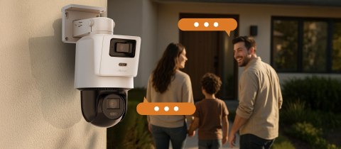 Kamera IP Hilook PTZ-D4 dualna 8MP (4MP + 4MP) Opakowanie zbiorcze 10szt. HILOOK