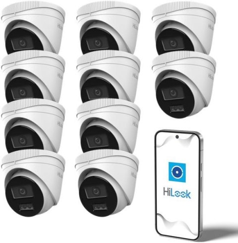 Kamera IP Hilook by Hikvision kopułka 8MP IPCAM-T8-30DL 2.8mm Opakowanie zbiorcze 10szt. HILOOK