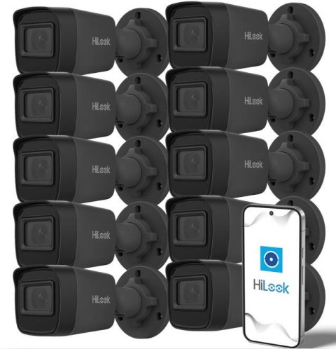 Kamera IP Hilook by Hikvision tuba 4MP IPCAM-B4-P Black Opakowanie zbiorcze 10szt. HILOOK