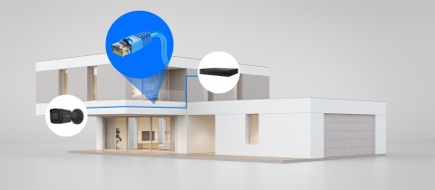 Kamera IP Hilook by Hikvision tuba 4MP IPCAM-B4-P Black Opakowanie zbiorcze 10szt. HILOOK