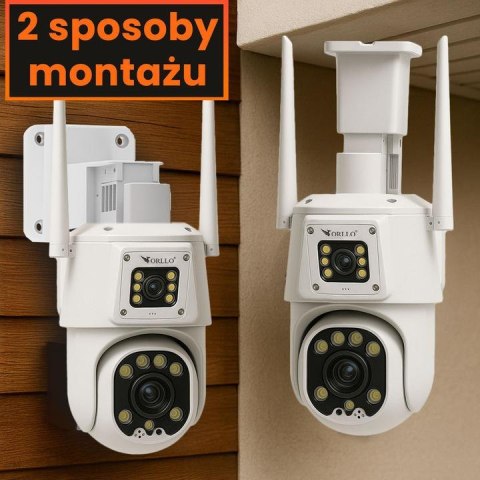 Kamera IP Orllo TZ8 Dual z panelem solarnym SM6030 PRO ORLLO