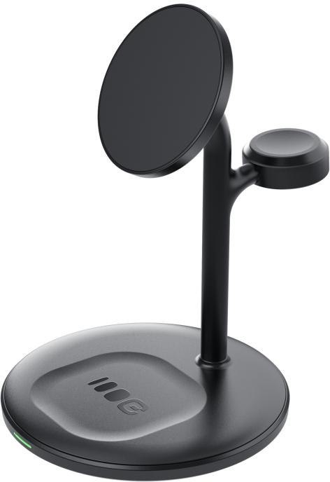 ŁADOWARKA INDUKCYJNA Greencell MagScape 3w1 15W MagSafe IPhone AirPods Apple Watch GREEN CELL