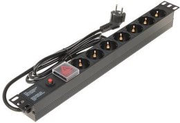 Listwa Zasilająca 7 gniazd Schuko L19/7F DELTA