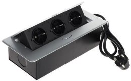 Listwa zasilająca meblowa 3 gniazda FPS-3S/CABLE DELTA
