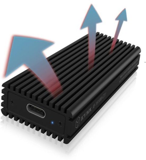 Obudowa IcyBox IB-1816M-C31 Type-C na PCIe NVMe M.2 ICYBOX