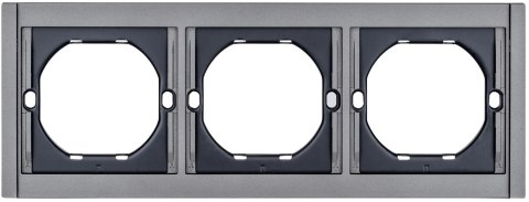 Ramka potrójna szara WESA - CC TR 49 VCX
