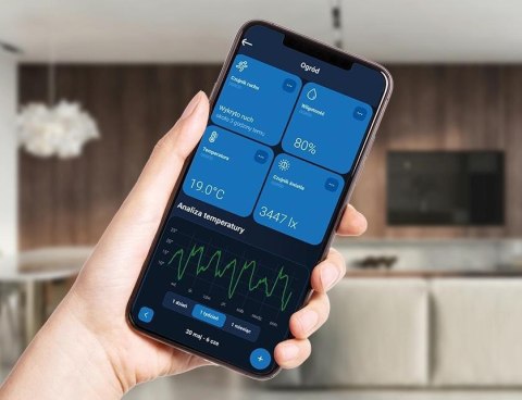 TECH STEROWNIKI Zestaw bezprzewodowej kontroli strefowej ogrzewania podłogowego TECH STEROWNIKI