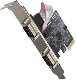 Unitek PCI Express kontroler 2x RS-232 UNITEK