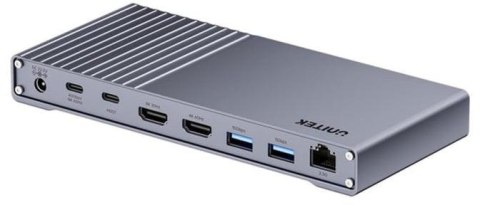 Unitek Potrójna stacja dokująca USB4 40Gb/s,zasilacz 120W UNITEK